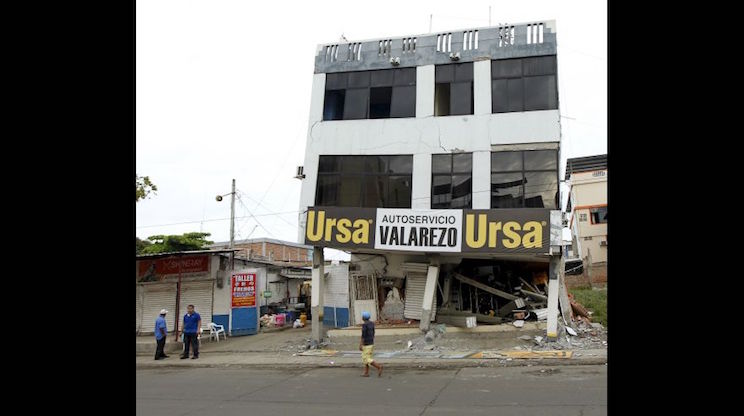 Terremoto Ecuador